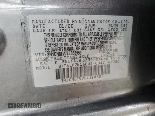 2020 Nissan Versa SV z VIN 3N1CN8EV7LL868959, wystawiony jako Copart lot #42682345 z przebiegiem 91 567 mil mil oraz Szkoda całkowita • Salvage title. Historia ofert i sprzedaży dostępna na DreamBid. Obrazek 13.