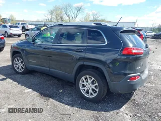 2014 Jeep Cherokee Latitude with VIN 1C4PJMCS8EW257959, listed as a IAAI auction lot 41987529 with 124,749 mi miles. Bid and sale history available at carsss.com. Image 3.