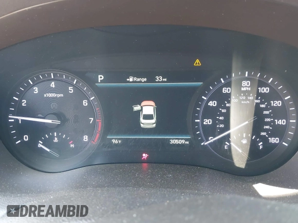 2018 Genesis G80 3.8L z VIN KMHGN4JE1JU225986, wystawiony jako IAAI lot #39921592 z przebiegiem 30 509 mil mil oraz . Historia ofert i sprzedaży dostępna na DreamBid. Obrazek 7.