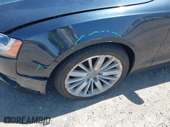 2012 Audi A5 Premium Plus with VIN WAULFAFH2CN005199, listed as a IAAI auction lot 42163081 with 66,146 mi miles and . Bid and sale history available at DreamBid. Image 6.