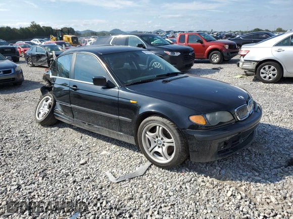 2005 BMW 3 Series 330i with VIN WBAEV53485KM40253, listed as a Copart auction lot 68676594 with 238,381 mi miles and Salvage Title. Bid and sale history available at carsss.com. Image 4.
