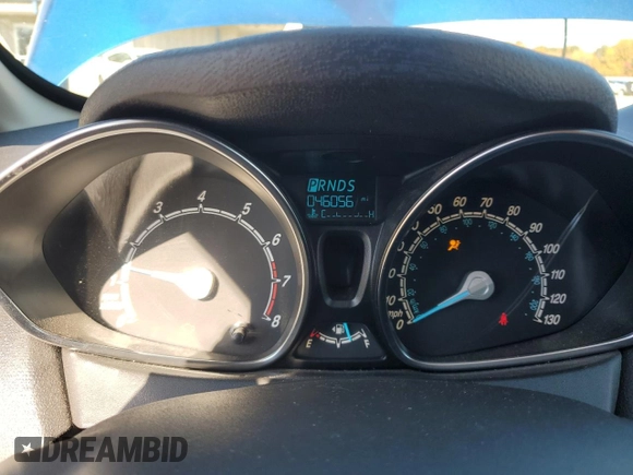 2018 Ford Fiesta SE with VIN 3FADP4EJ2JM145325, listed as a Copart auction lot 76882154 with 46,056 mi miles and Non Repairable. Bid and sale history available at carsss.com. Image 9.