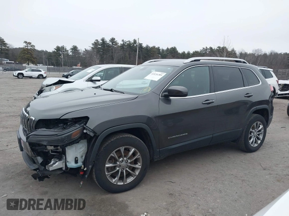 2020 Jeep Cherokee Altitude with VIN 1C4PJMLX8LD524764, listed as a IAAI auction lot 41076385 with 25,611 mi miles. Bid and sale history available at carsss.com. Image 14.