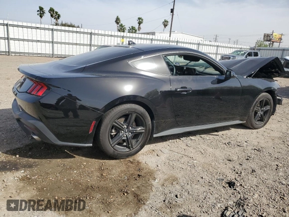 2024 Ford Mustang EcoBoost with VIN 1FA6P8TH5R5139973, listed as a Copart auction lot 47702635 with 4,509 mi miles and Salvage Title. Bid and sale history available at carsss.com. Image 3.