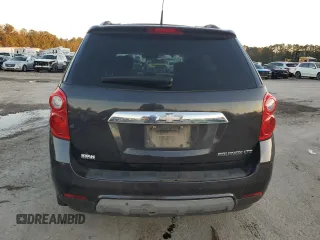 2013 Chevrolet Equinox LTZ with VIN 2GNALFEKXD6154843, listed as a Copart auction lot 46710155 with 102,587 mi miles and Salvage Title. Bid and sale history available at carsss.com. Image 6.