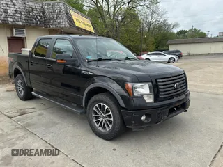 2012 Ford F-150 XL with VIN 1FTFW1EF6CFC28601, listed as a Copart auction lot 55061645 with 216,587 mi miles and Clean Title. Bid and sale history available at carsss.com. Image 1.
