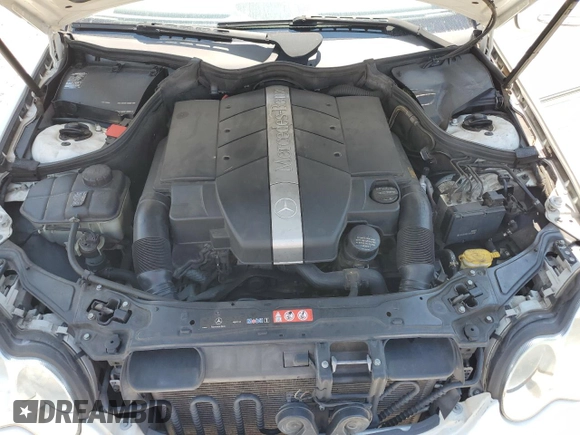2005 Mercedes-Benz C 240 with VIN WDBRF61J35F580329, listed as a Copart auction lot 65527144 with 91,525 mi miles and Salvage Title. Bid and sale history available at DreamBid. Image 11.