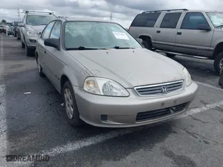 2000 Honda Civic DX with VIN 1HGEJ6625YL058339, listed as a IAAI auction lot 41521835 with 120,282 mi miles. Bid and sale history available at carsss.com. Image 1.