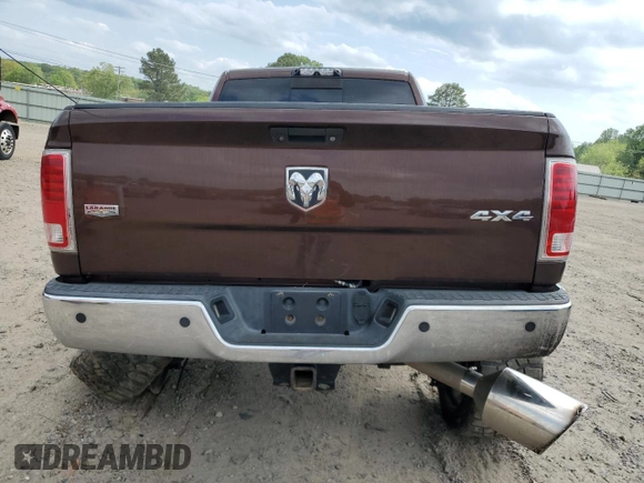 2014 Ram 2500 Laramie with VIN 3C6UR5FLXEG179678, listed as a Copart auction lot 53388095 with 128,112 mi miles and Salvage title. Bid and sale history available at DreamBid. Image 6.