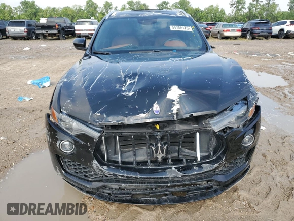 2017 Maserati Levante with VIN ZN661XUL4HX225995, listed as a Copart auction lot 54788175 with 45,276 mi miles and Salvage Title. Bid and sale history available at carsss.com. Image 5.