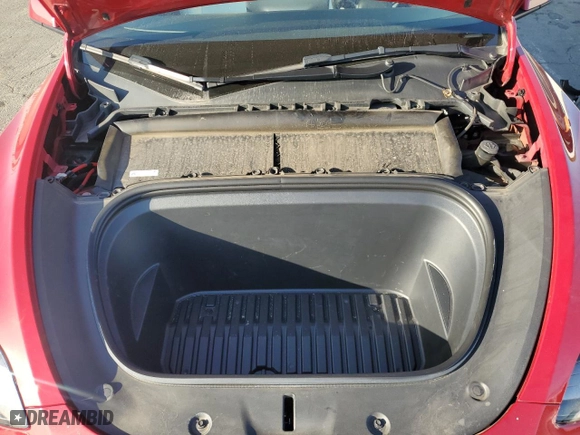 2022 Tesla Model Y Long Range with VIN 7SAYGDEEXNF562025, listed as a Copart auction lot 48539775 with 41,669 mi miles and Salvage Title. Bid and sale history available at carsss.com. Image 12.