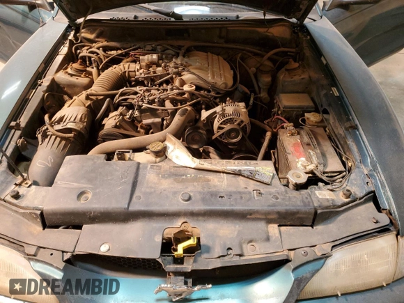 1996 Ford Mustang with VIN 1FALP4049TF152546, listed as a Copart auction lot 83665864 with 101,140 mi miles and Salvage Title. Bid and sale history available at carsss.com. Image 12.