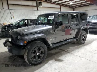 2018 Jeep Wrangler JK Unlimited Sahara with VIN 1C4HJWEGXJL873151, listed as a Copart auction lot 83946904 with 65,230 mi miles and Salvage Title. Bid and sale history available at carsss.com. Image 1.