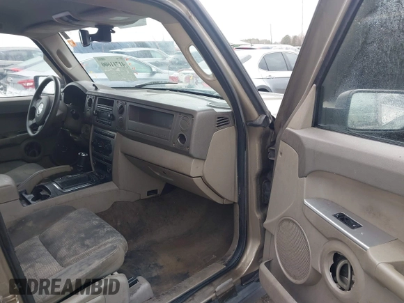 2006 Jeep Commander with VIN 1J8HG48K86C237671, listed as a IAAI auction lot 41711600 with 253,125 mi miles and . Bid and sale history available at DreamBid. Image 5.