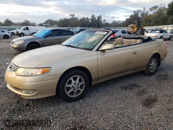 2002 Toyota Solara SE with VIN 2T1FE22P42C008824, listed as a Copart auction lot 83385934 with 111,252 mi miles and Salvage Title. Bid and sale history available at carsss.com. Image 1.