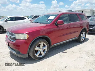 2013 Dodge Durango SXT with VIN 1C4RDHAG6DC683865, listed as a IAAI auction lot 42615546 with 113,545 mi miles and . Bid and sale history available at DreamBid. Image 18.