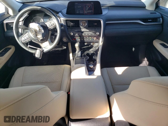 2022 Lexus RX 350 with VIN 2T2AZMDA3NC327358, listed as a Copart auction lot 57638665 with 73,659 mi miles and Salvage title. Bid and sale history available at DreamBid. Image 8.