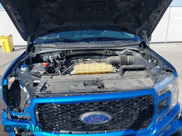 2019 Ford F-150 XL with VIN 1FTEW1EP0KKF24515, listed as a IAAI auction lot 41810694 with 58,906 mi miles. Bid and sale history available at carsss.com. Image 10.