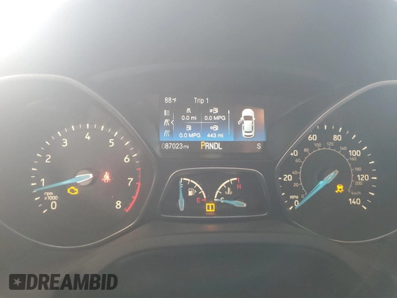 2018 Ford Focus SE with VIN 1FADP3F23JL304176, listed as a Copart auction lot 55462755 with 87,023 mi miles and Clean Title. Bid and sale history available at carsss.com. Image 9.