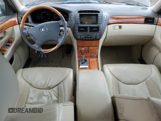 2005 Lexus LS 430 z VIN JTHBN36F755003302, wystawiony jako Copart lot #46731155 z przebiegiem 193 864 mil mil oraz Czysty tytuł • Clean title. Historia ofert i sprzedaży dostępna na DreamBid. Obrazek 8.