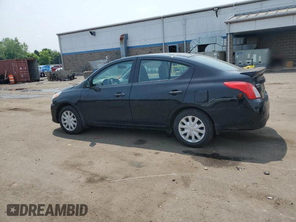 2015 Nissan Versa SV with VIN 3N1CN7AP4FL831812, listed as a Copart auction lot 59903055 with 92,405 mi miles and Salvage title. Bid and sale history available at DreamBid. Image 2.