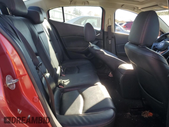 2015 Mazda 3 S Touring with VIN JM1BM1V31F1265180, listed as a Copart auction lot 78987154 with 99,208 mi miles and Salvage Title. Bid and sale history available at DreamBid. Image 10.