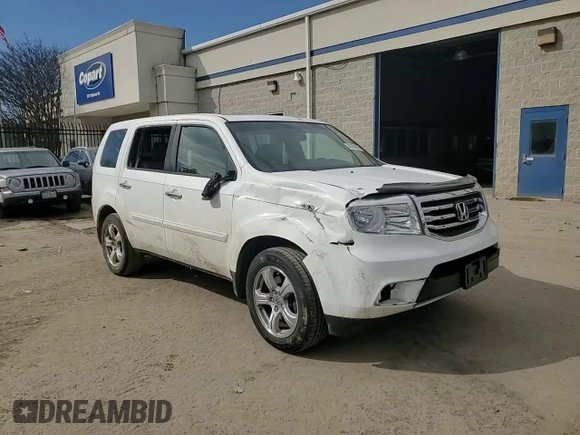 2012 Honda Pilot EX-L with VIN 5FNYF3H5XCB028347, listed as a Copart auction lot 46604945 with 207,003 mi miles and Salvage Title. Bid and sale history available at DreamBid. Image 12.