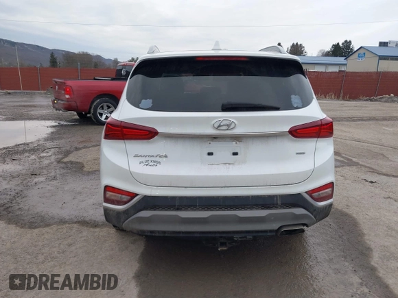 2019 Hyundai Santa Fe Limited with VIN 5NMS5CAD8KH048247, listed as a IAAI auction lot 41639121 with 66,627 mi miles. Bid and sale history available at carsss.com. Image 17.