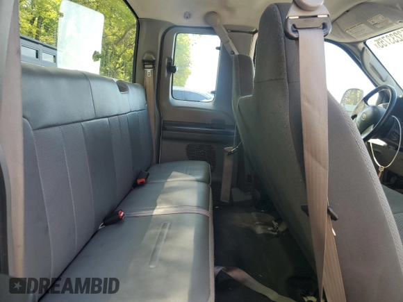 2006 Ford F-250 XL with VIN 1FDSX20546ED86165, listed as a Copart auction lot 53233755 with 241,657 mi miles and Salvage title. Bid and sale history available at DreamBid. Image 10.