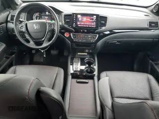 2023 Honda Ridgeline Black Edition with VIN 5FPYK3F85PB031985, listed as a Copart auction lot 45533085 with 23,453 mi miles and Salvage title. Bid and sale history available at DreamBid. Image 8.