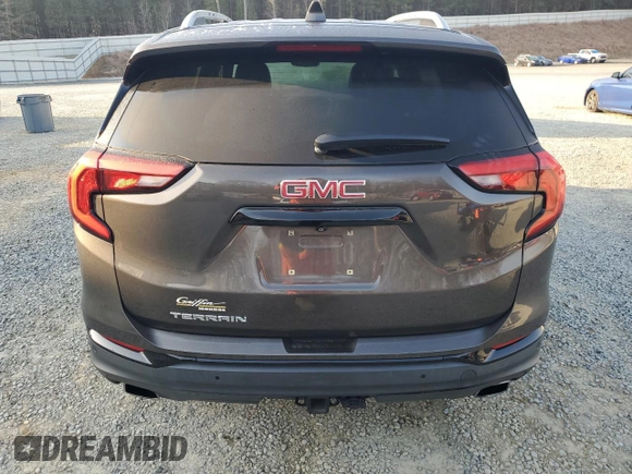 2019 GMC Terrain SLT with VIN 3GKALPEX1KL348619, listed as a Copart auction lot 48853745 with 69,182 mi miles and Salvage Title. Bid and sale history available at carsss.com. Image 6.