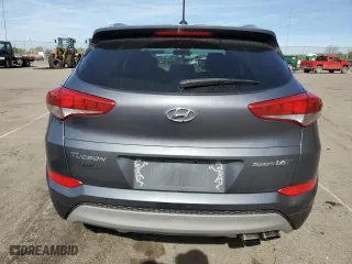 2017 Hyundai Tucson Value with VIN KM8J33A29HU534109, listed as a Copart auction lot 54299375 with 126,570 mi miles and Clean Title. Bid and sale history available at carsss.com. Image 6.