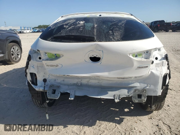2024 Mazda 3 S Preferred with VIN JM1BPALM9R1709400, listed as a Copart auction lot 52795505 with 10,790 mi miles and Salvage title. Bid and sale history available at DreamBid. Image 6.