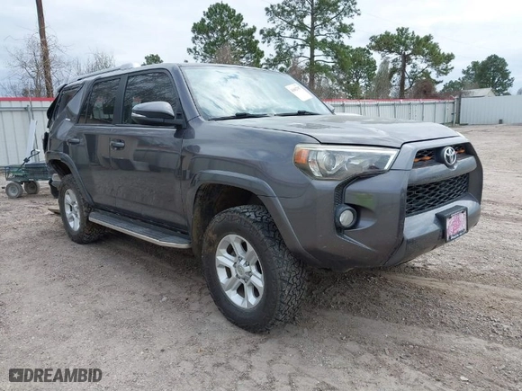 2017 Toyota 4Runner SR5 with VIN JTEBU5JR1H5444831, listed as a IAAI auction lot 41662707 with 104,173 mi miles. Bid and sale history available at carsss.com. Image 1.