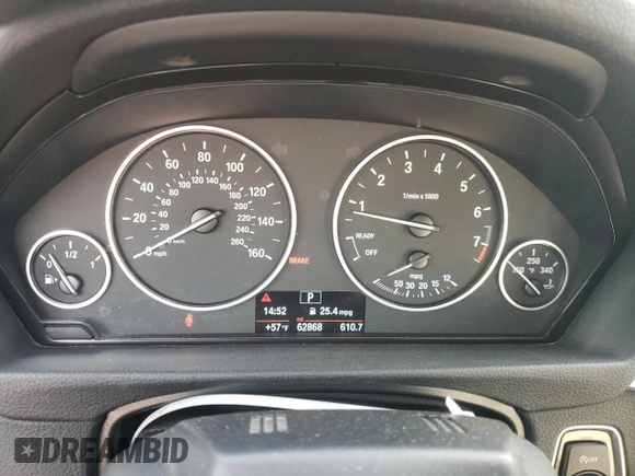 2016 BMW 4 Series 428i xDrive with VIN WBA3T1C58GP821704, listed as a Copart auction lot 85313344 with 62,868 mi miles and Salvage title. Bid and sale history available at DreamBid. Image 9.