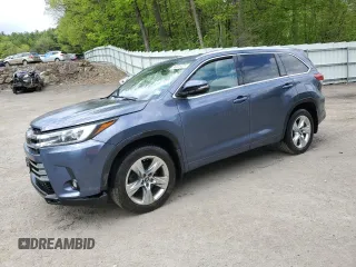 2019 Toyota Highlander Limited с VIN 5TDDZRFH7KS992016, выставлен на аукционе Copart как лот 56928425 с пробегом Не указан миль и Списание • Salvage title. История ставок и продаж доступна на DreamBid. Изображение 1.