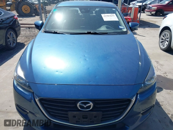 2018 Mazda 3 Touring with VIN 3MZBN1V38JM206827, listed as a IAAI auction lot 41983631 with 51,303 mi miles and . Bid and sale history available at DreamBid. Image 12.