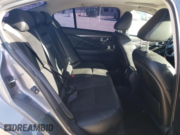 2014 Infiniti Q50 Hybrid Sport with VIN JN1AV7AP8EM692053, listed as a Copart auction lot 48013455 with 81,396 mi miles and Salvage Title. Bid and sale history available at carsss.com. Image 10.
