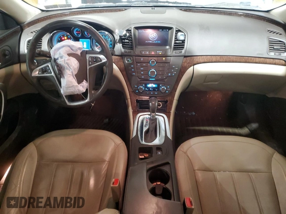 2013 Buick Regal Turbo Premium 2 with VIN 2G4GT5GV7D9123404, listed as a Copart auction lot 41871245 with 98,962 mi miles and Salvage title. Bid and sale history available at DreamBid. Image 8.