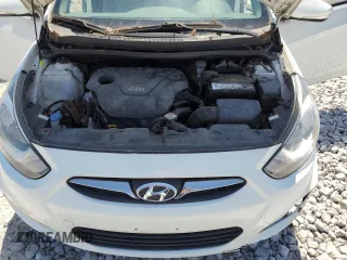 2013 Hyundai Accent SE with VIN KMHCU5AE8DU071692, listed as a Copart auction lot 53844495 with 136,211 mi miles and Clean Title. Bid and sale history available at carsss.com. Image 11.