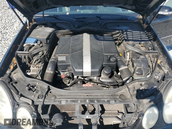 2005 Mercedes-Benz E 320 with VIN WDBUF82J25X175349, listed as a Copart auction lot 49461915 with 203,556 mi miles and Salvage Title. Bid and sale history available at DreamBid. Image 11.