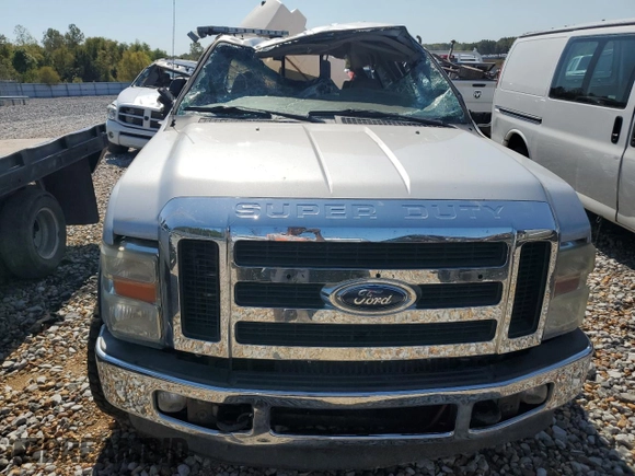 2008 Ford F-350 XL with VIN 1FTWW31R08ED73609, listed as a Copart auction lot 72572624 with Not provided miles and Salvage title. Bid and sale history available at DreamBid. Image 5.
