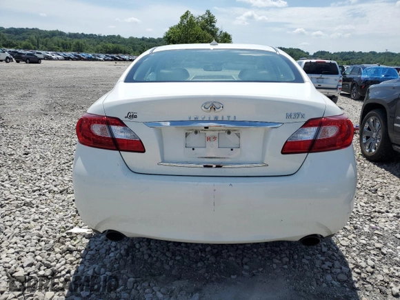 2012 Infiniti M37 with VIN JN1BY1AR4CM390010, listed as a Copart auction lot 57322484 with 165,977 mi miles and Salvage Title. Bid and sale history available at carsss.com. Image 6.