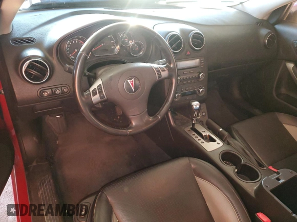 2007 Pontiac G6 GXP with VIN 1G2ZM177174212546, listed as a Copart auction lot 85521454 with 0 mi miles and Salvage Title. Bid and sale history available at carsss.com. Image 8.