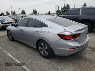 2019 Honda Insight EX with VIN 19XZE4F56KE030293, listed as a Copart auction lot 53173455 with 196,656 mi miles and Salvage Title. Bid and sale history available at carsss.com. Image 2.