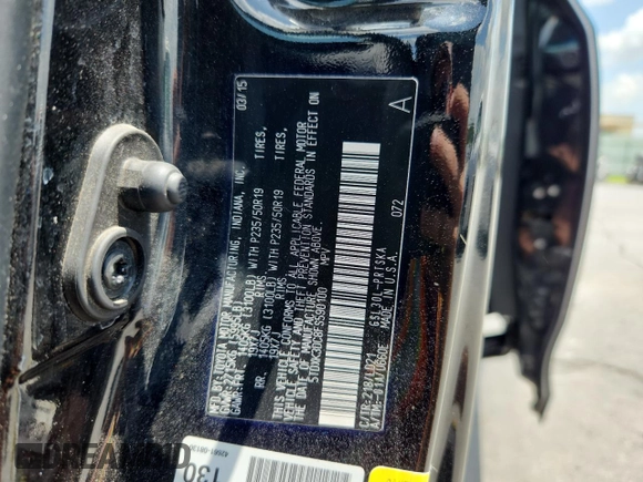 2015 Toyota Sienna SE with VIN 5TDXK3DC8FS590100, listed as a Copart auction lot 63878265 with 158,031 mi miles and Clean title. Bid and sale history available at DreamBid. Image 13.