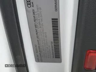 2020 Audi A6 Premium with VIN WAUD8AF28LN067720, listed as a Copart auction lot 45132483 with 47,437 mi miles. Bid and sale history available at carsss.com. Image 15.