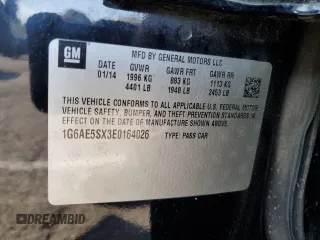 2014 Cadillac ATS Premium with VIN 1G6AE5SX3E0164026, listed as a Copart auction lot 43981795 with 126,148 mi miles and Salvage Title. Bid and sale history available at carsss.com. Image 12.