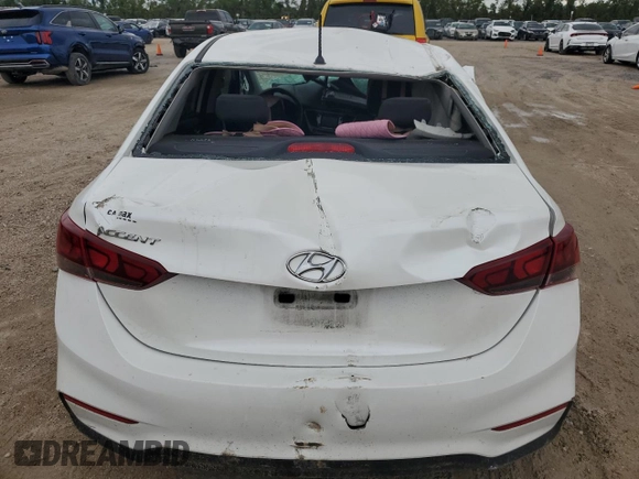 2019 Hyundai Accent SE with VIN 3KPC24A36KE067915, listed as a Copart auction lot 64745104 with 122,745 mi miles and Salvage Title. Bid and sale history available at carsss.com. Image 6.