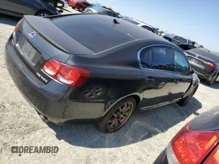 2007 Lexus GS 350 with VIN JTHBE96S370024891, listed as a Copart auction lot 72979714 with 195,460 mi miles and Salvage Title. Bid and sale history available at carsss.com. Image 3.